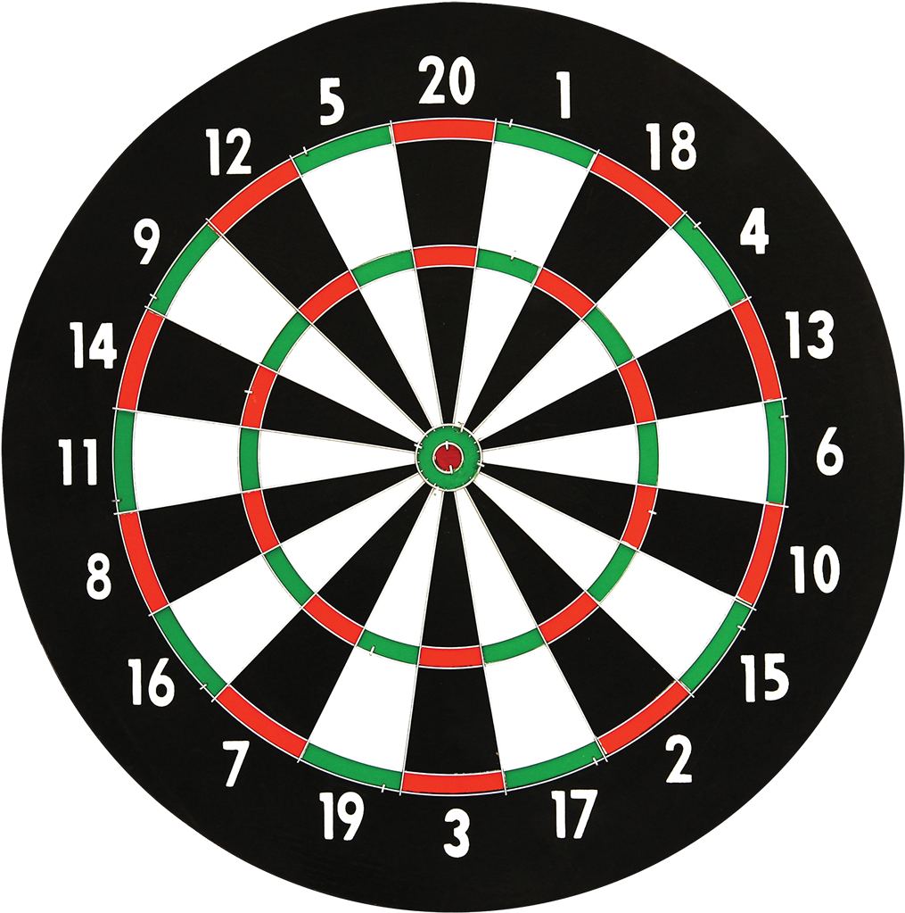 Дартс черно белый