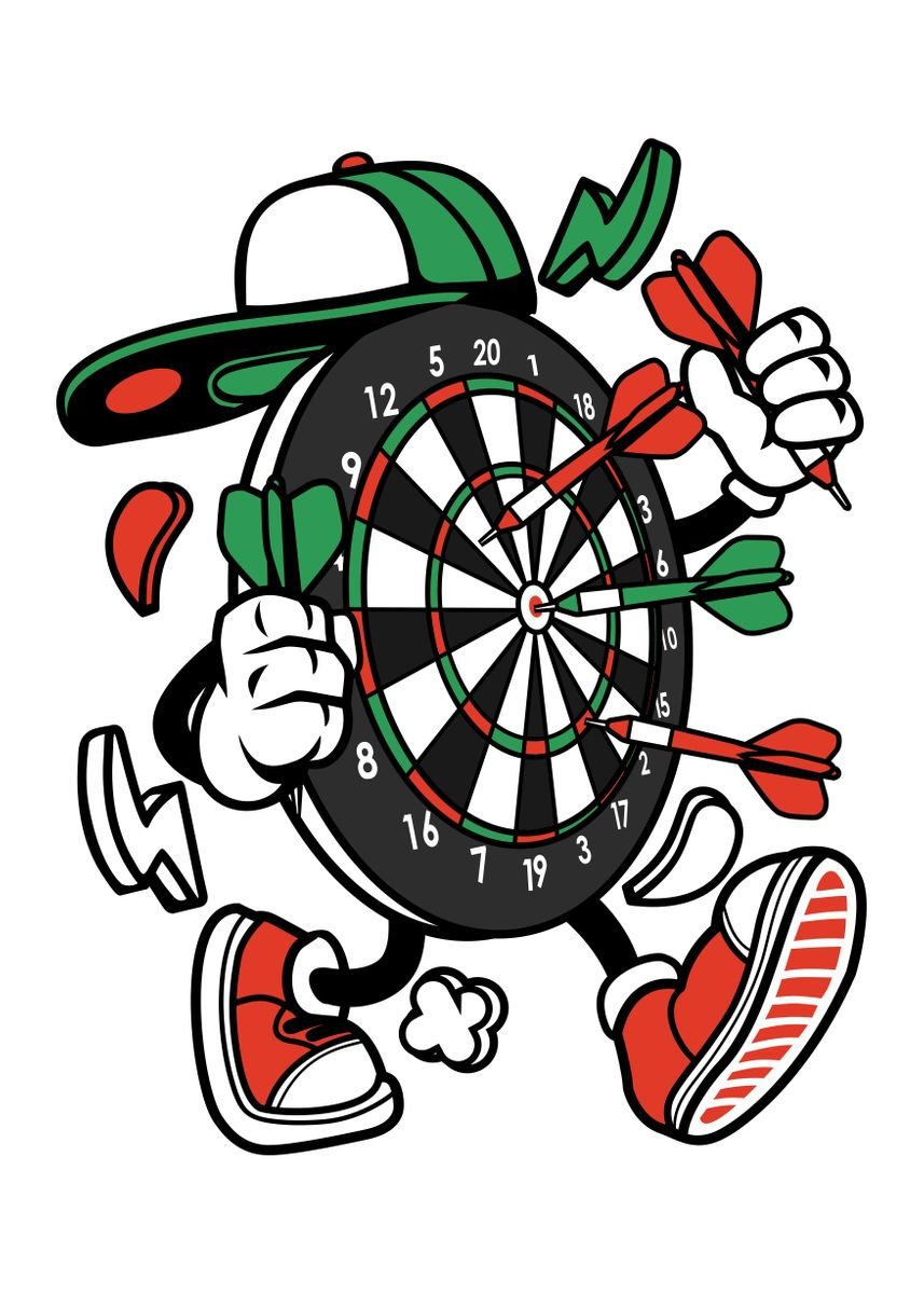 Дартс мультяшный