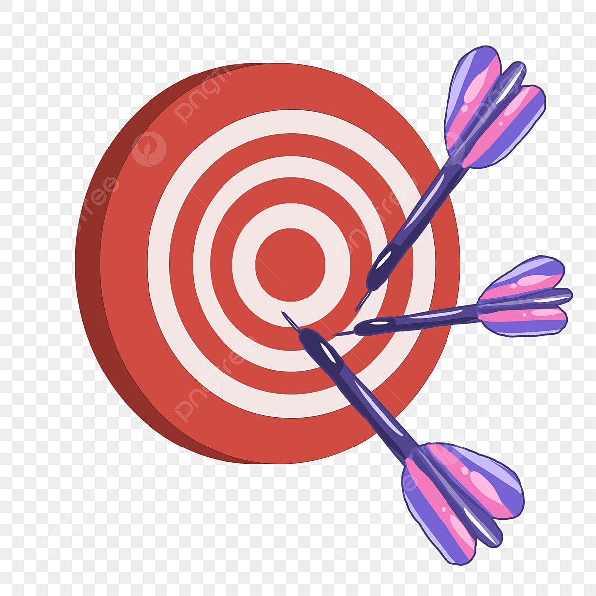 Дротики в доске дартс