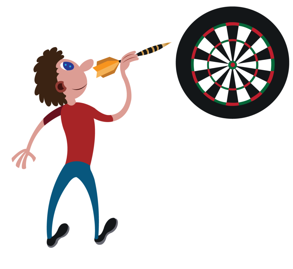 Дартс вектор