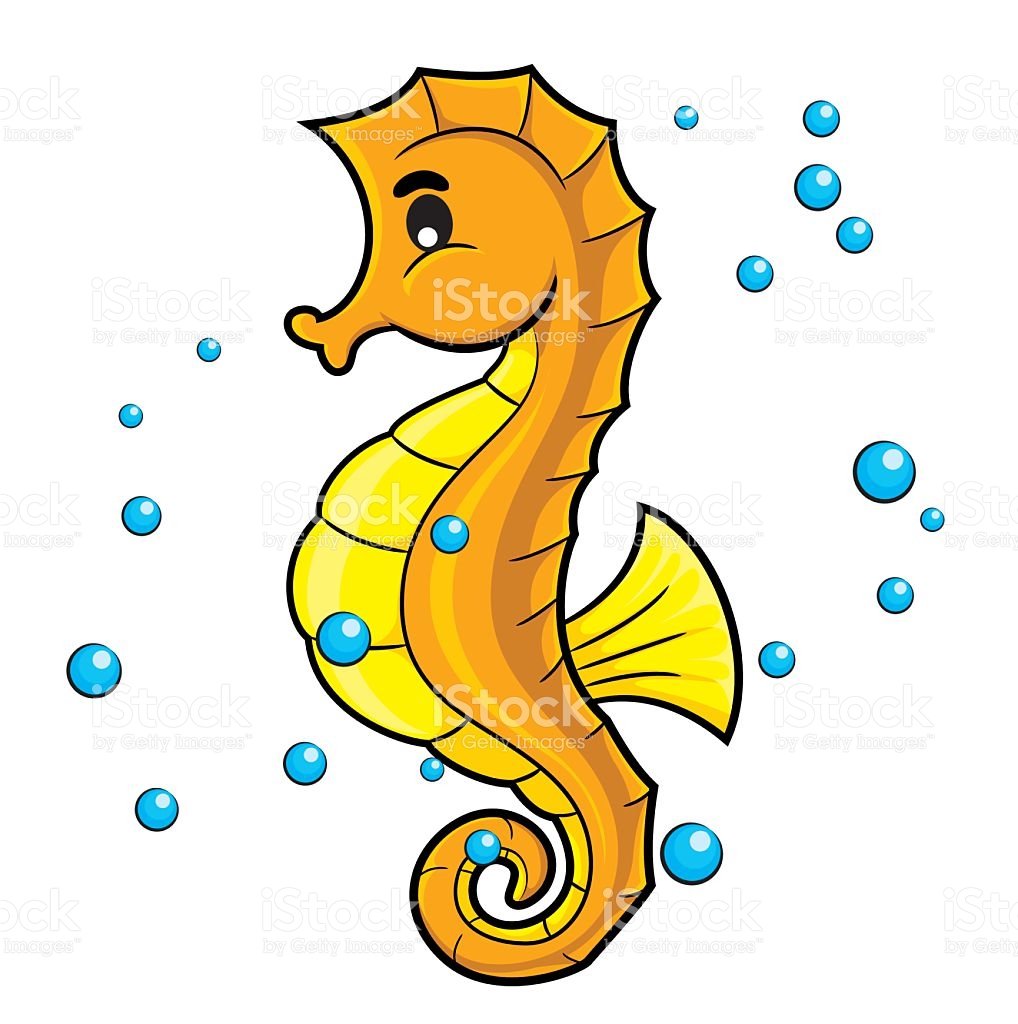 Морской конь для детей