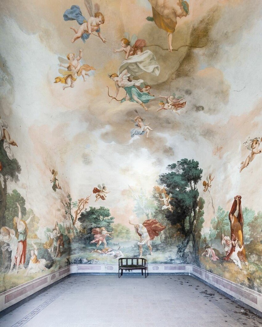 Настенная роспись Италия