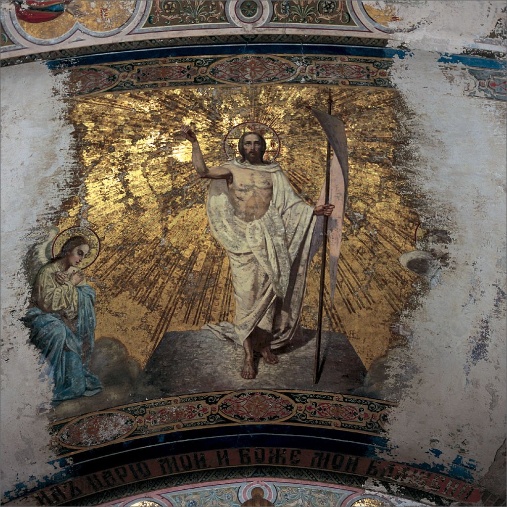 Фрески Преображенского собора Валаам