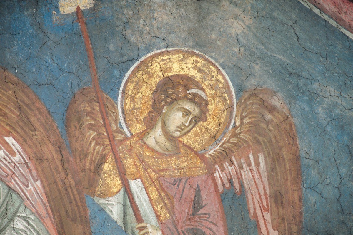 Фрески монастыря высокие Дечаны Косово