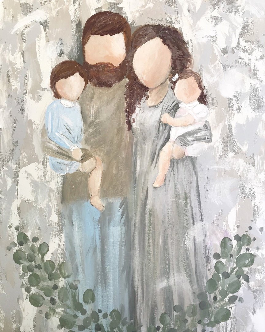 Картина семья