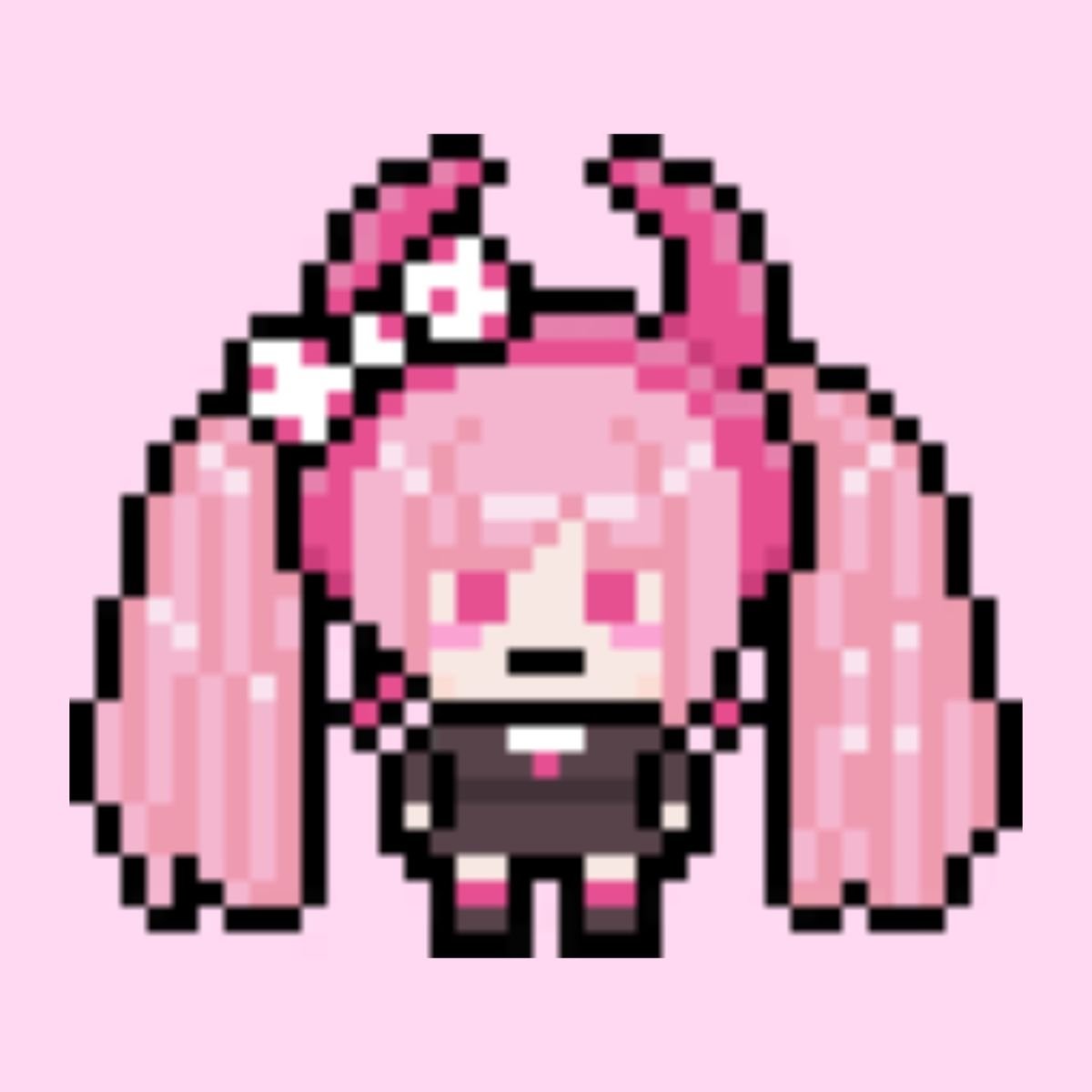 Котоко Уцуги пиксельная