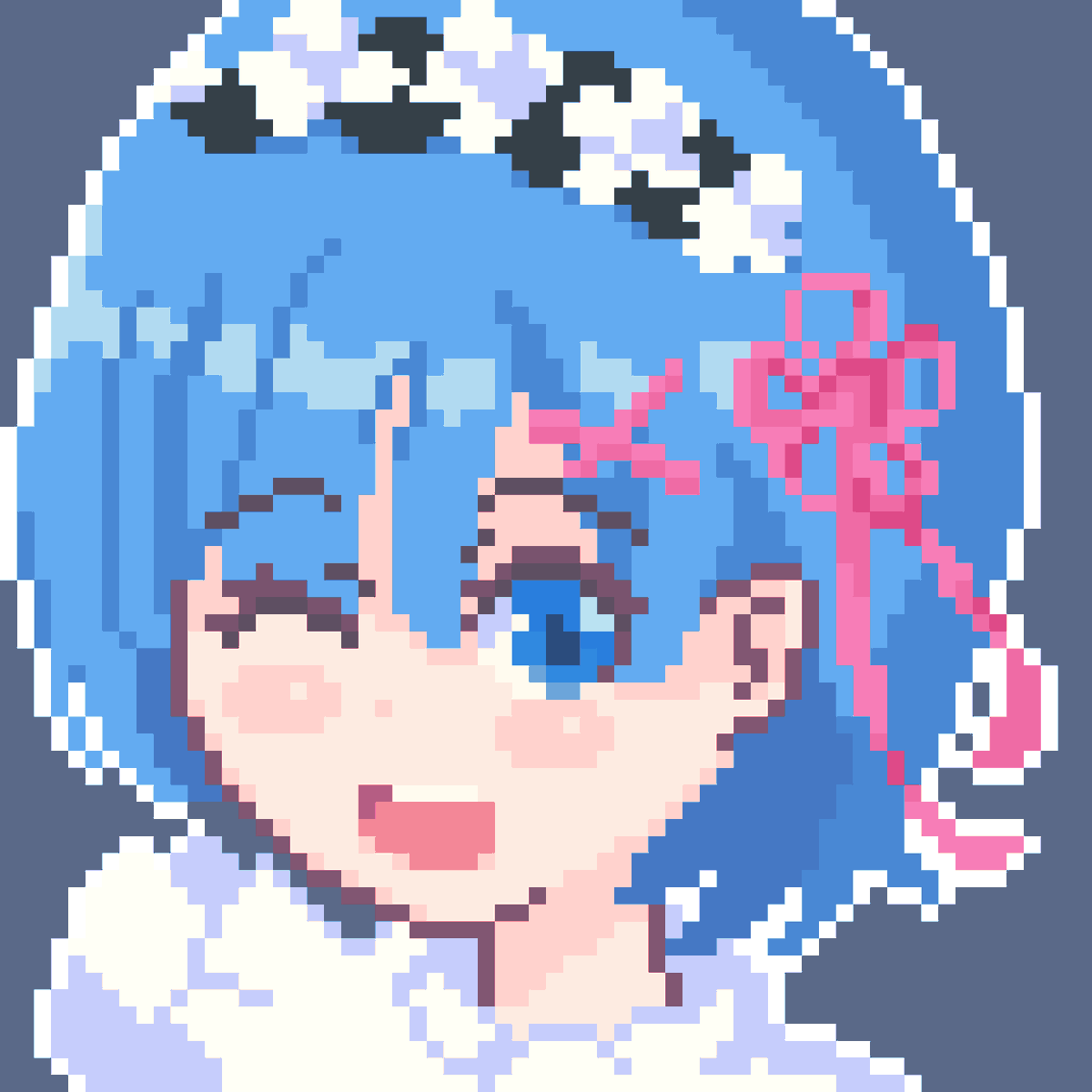 Ре Зеро рем пиксель