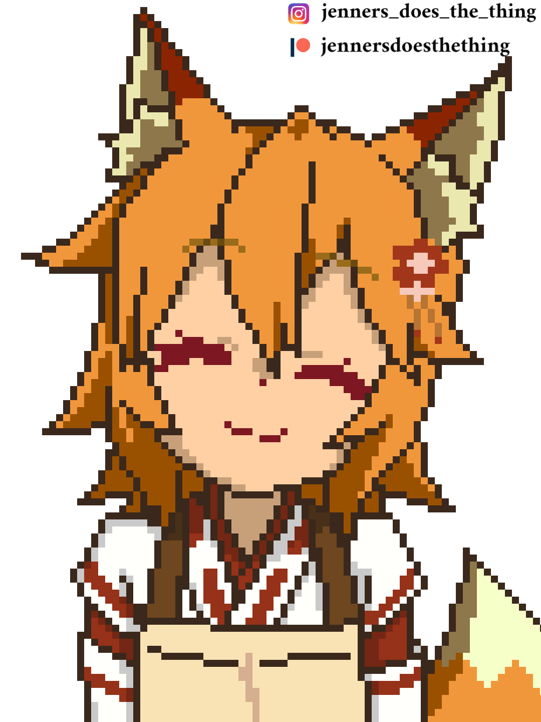 Senko San Pixel Art