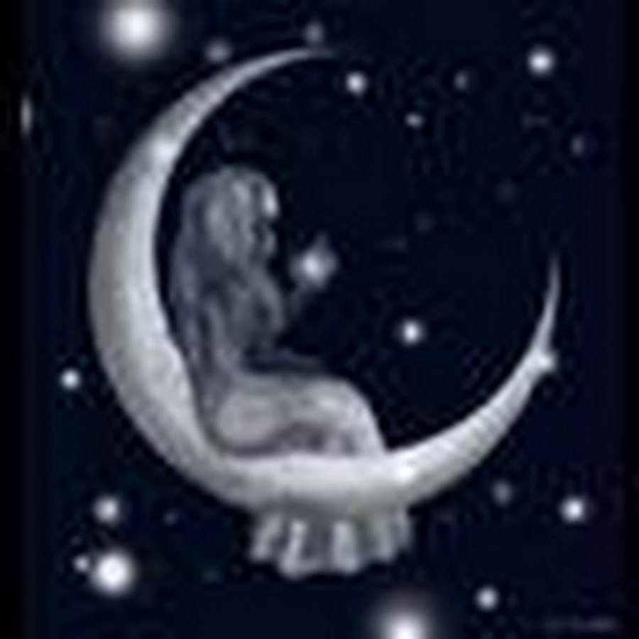 Луна зарисовка