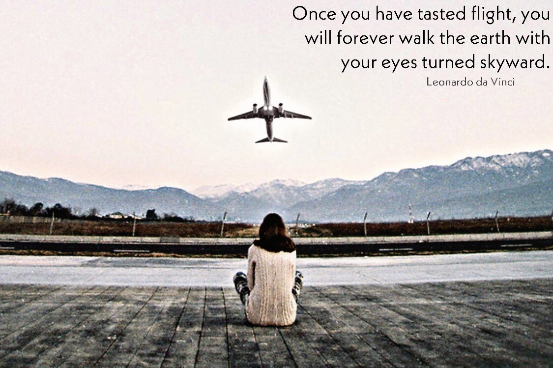 Самолет ночью