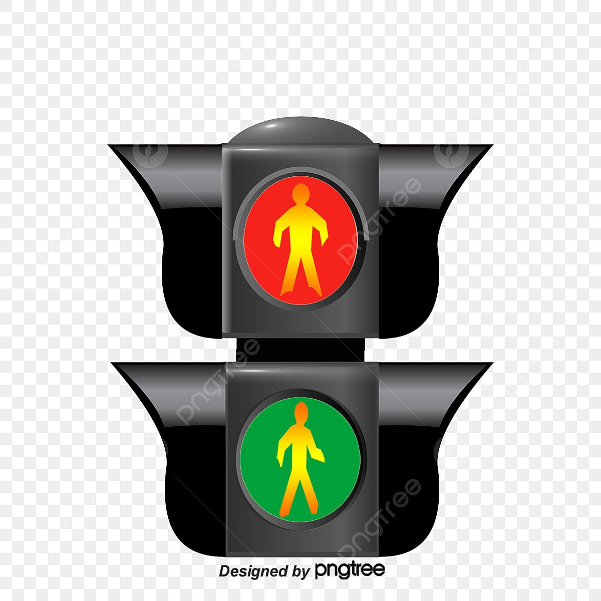 Светофор для пешеходов вектор