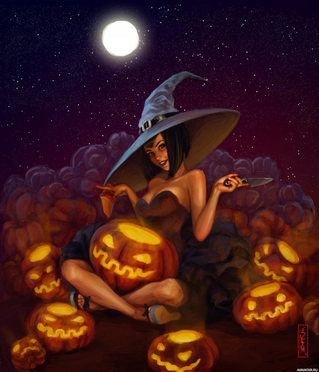 Эстетичная ведьма