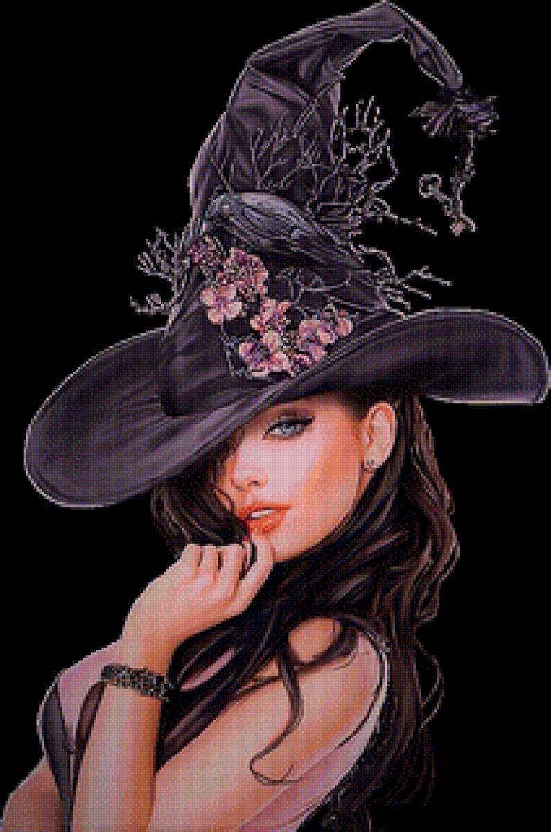 Красивая ведьмочка