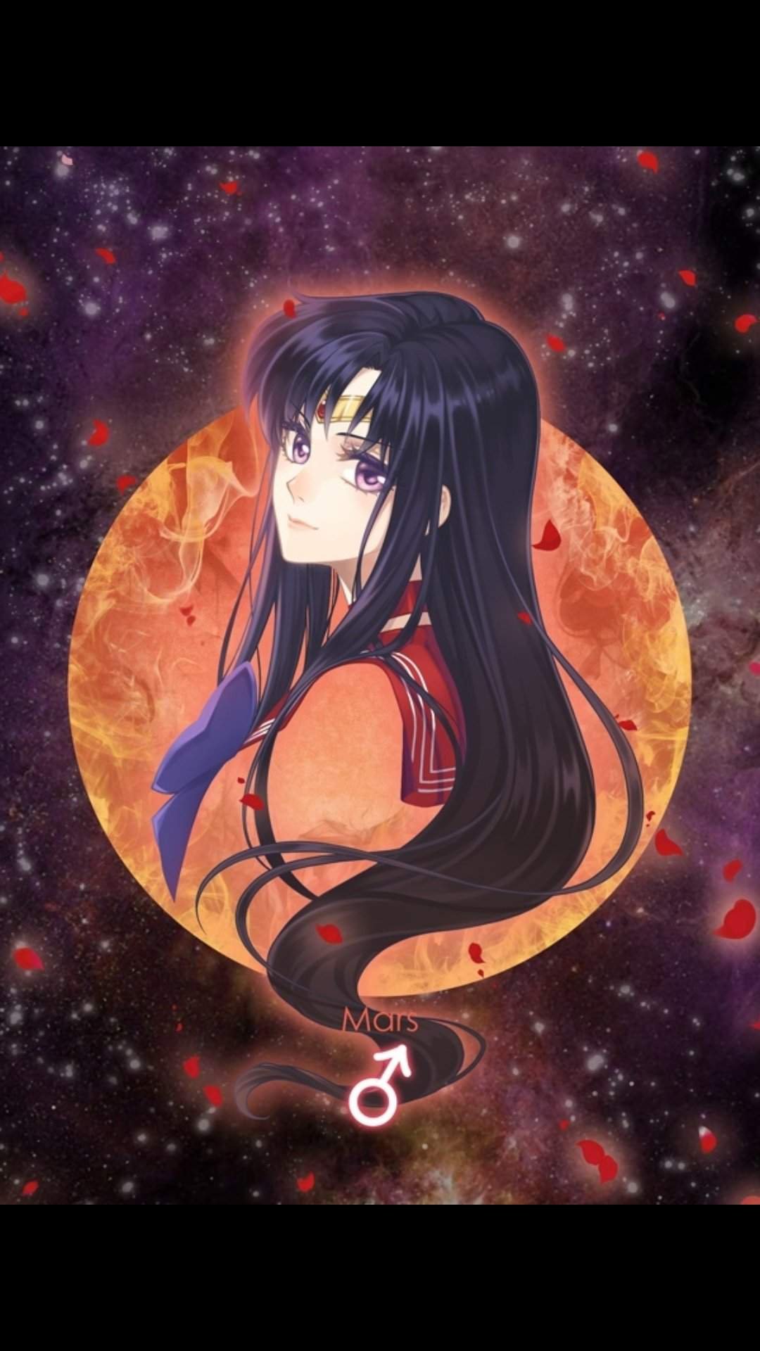 Сейлор Марс арт