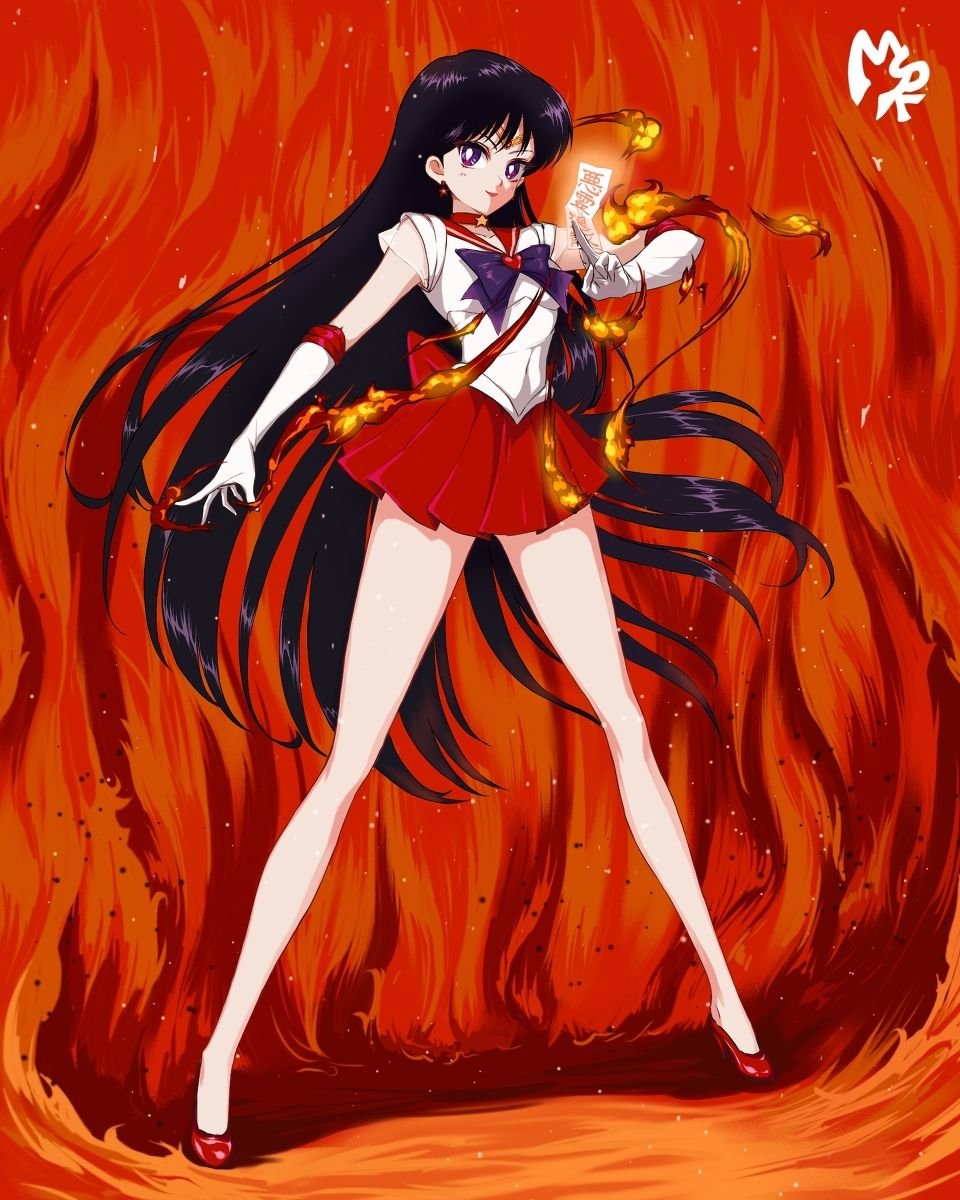 Сейлор Марс и Огненный лук