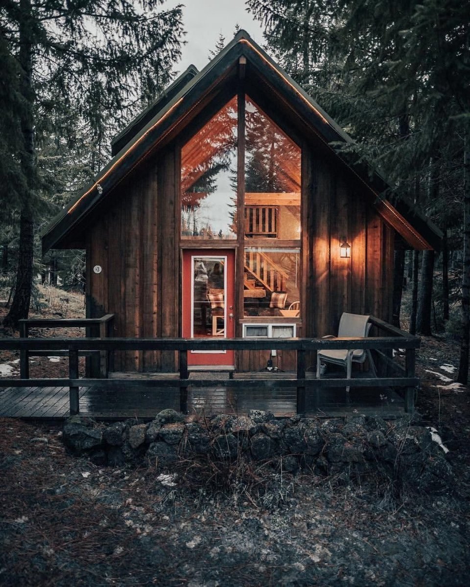 Домик «Хижина с кухней» Зион