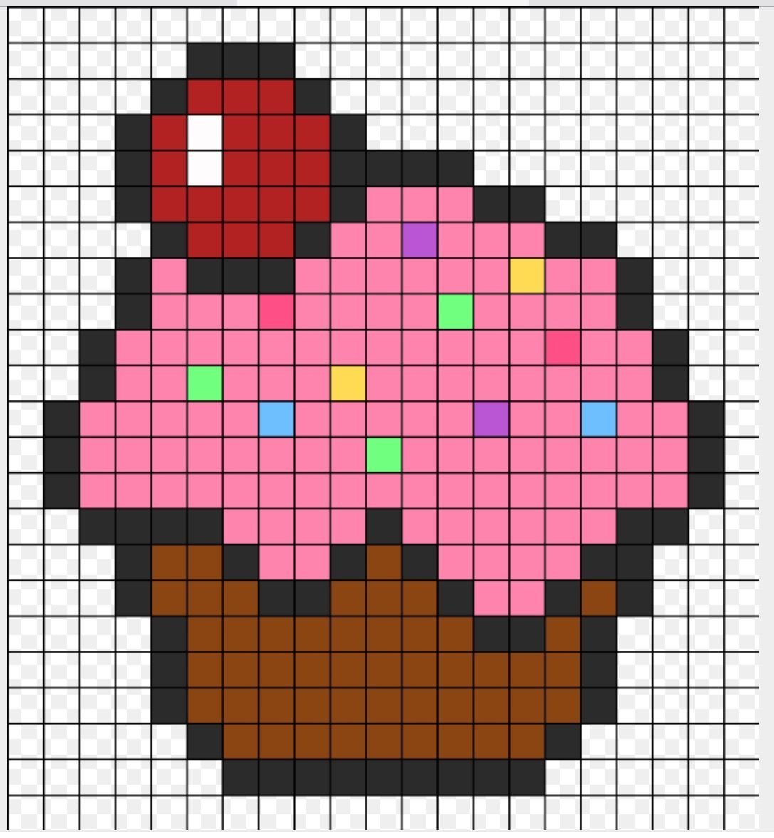 Рисунки по клеточкам лёгкие