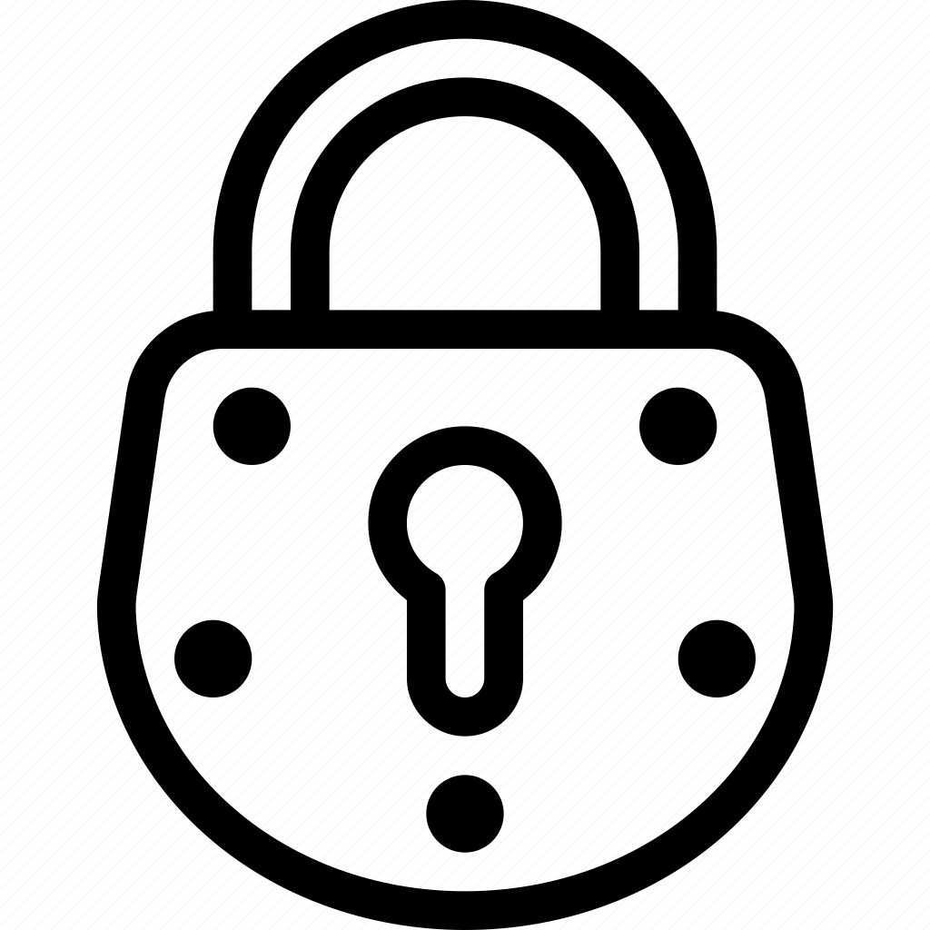 Раскраска замок дверной