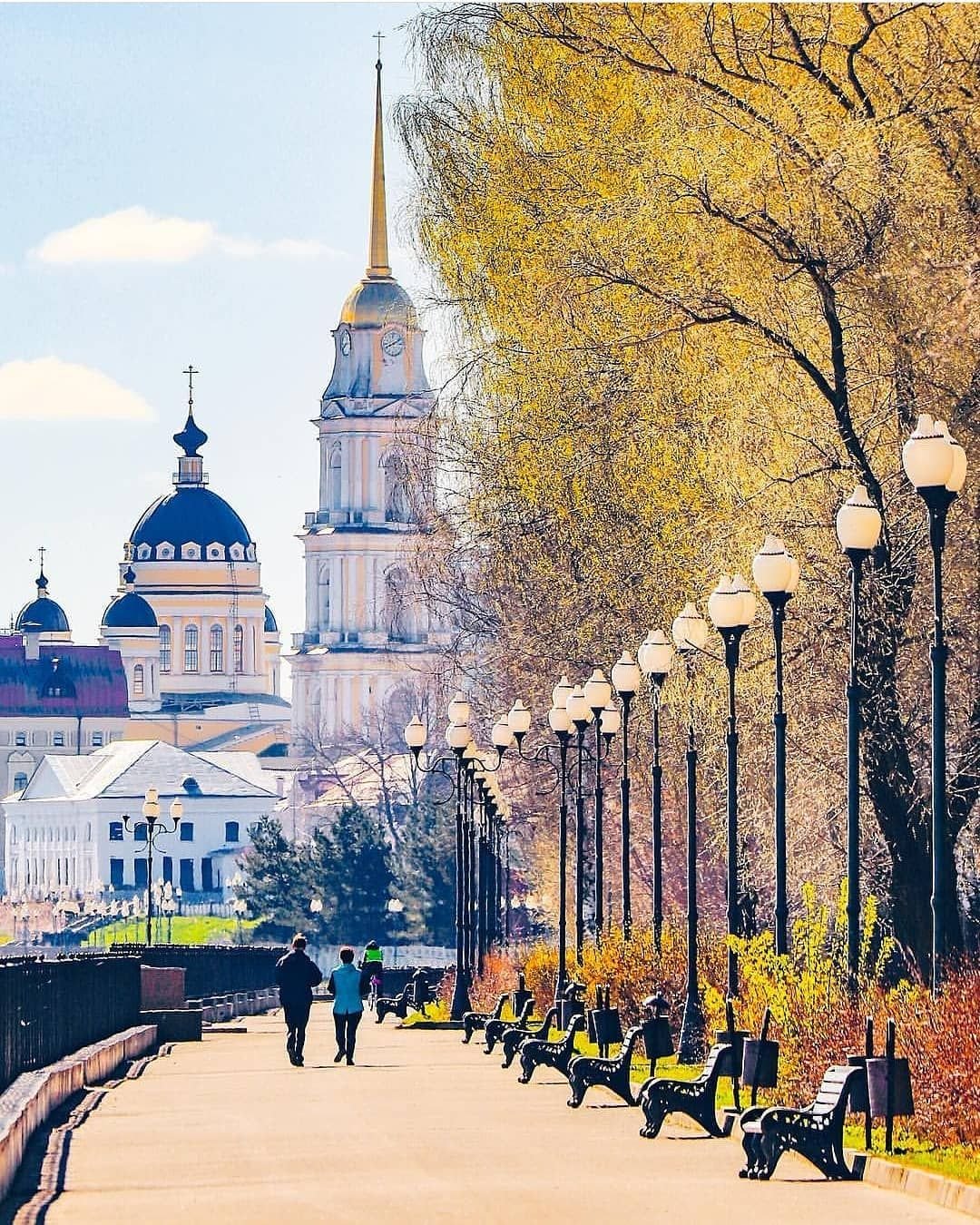 Рыбинск набережная собор