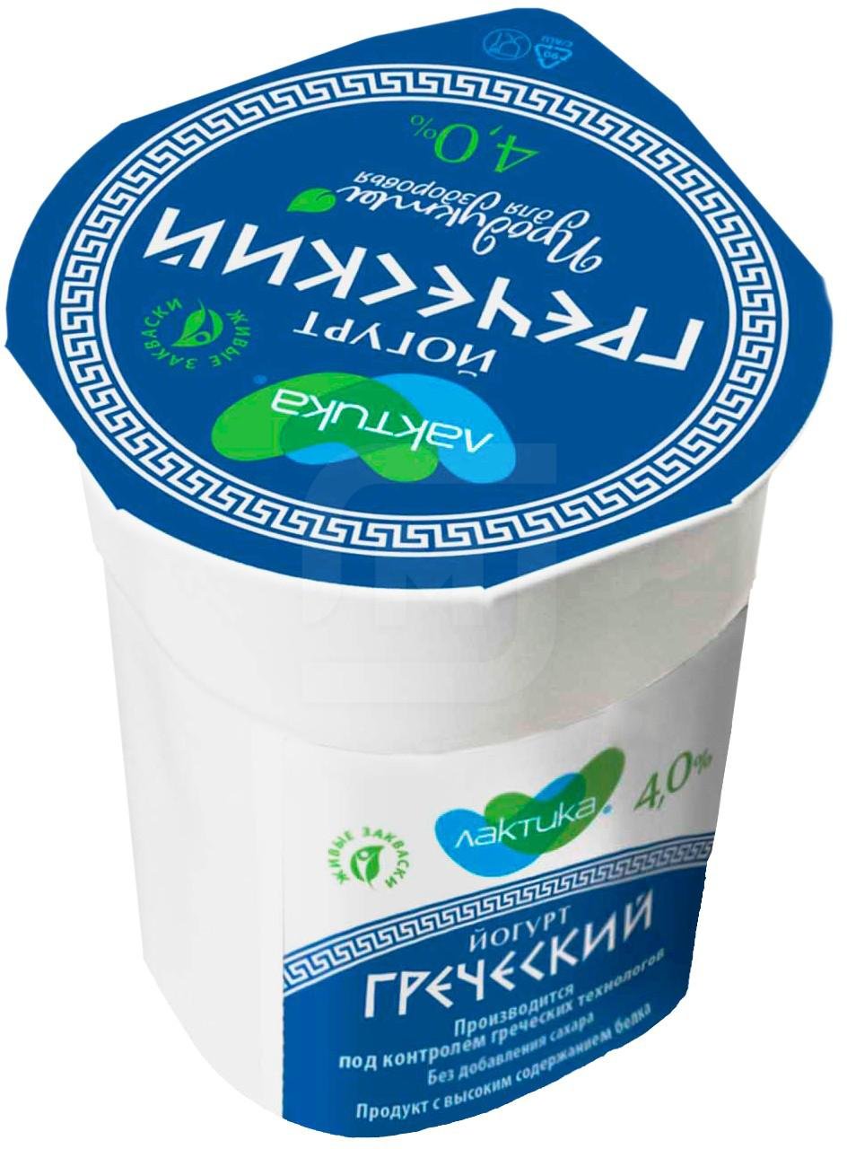 Греческий йогурт Лактика состав