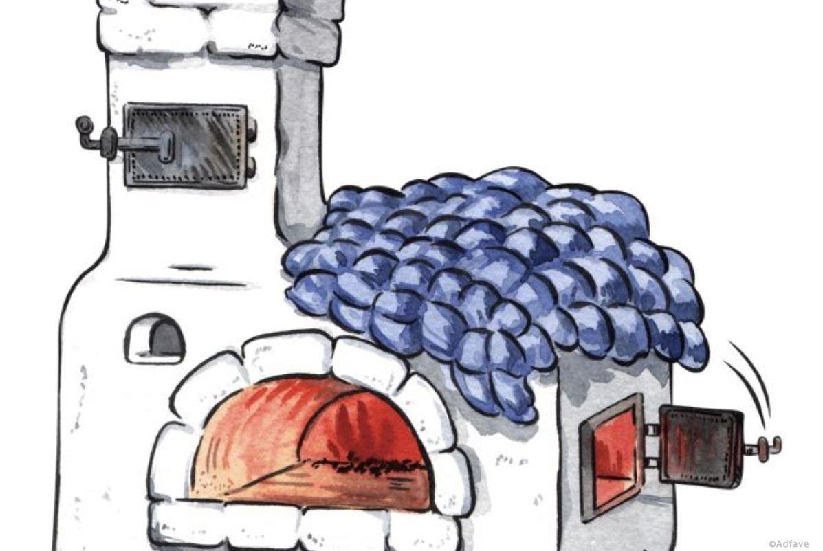 Печка мультяшная