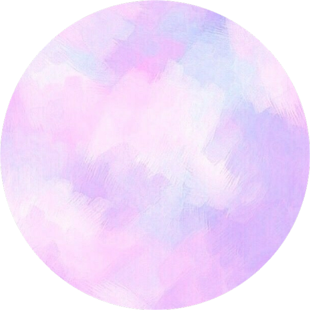 Розовый акварельный круг