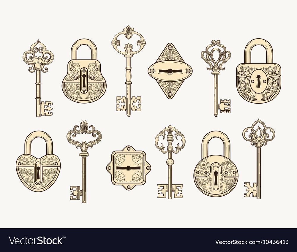 Ключ в замочной скважине