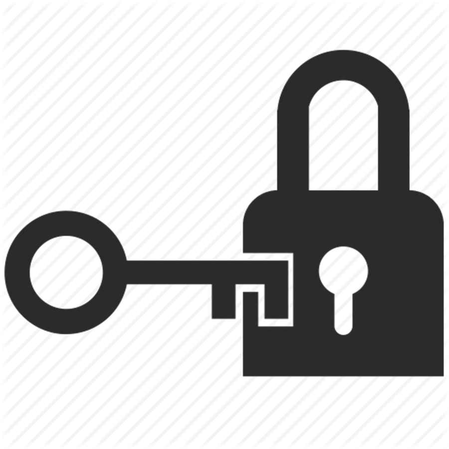 Дверной замок иконка