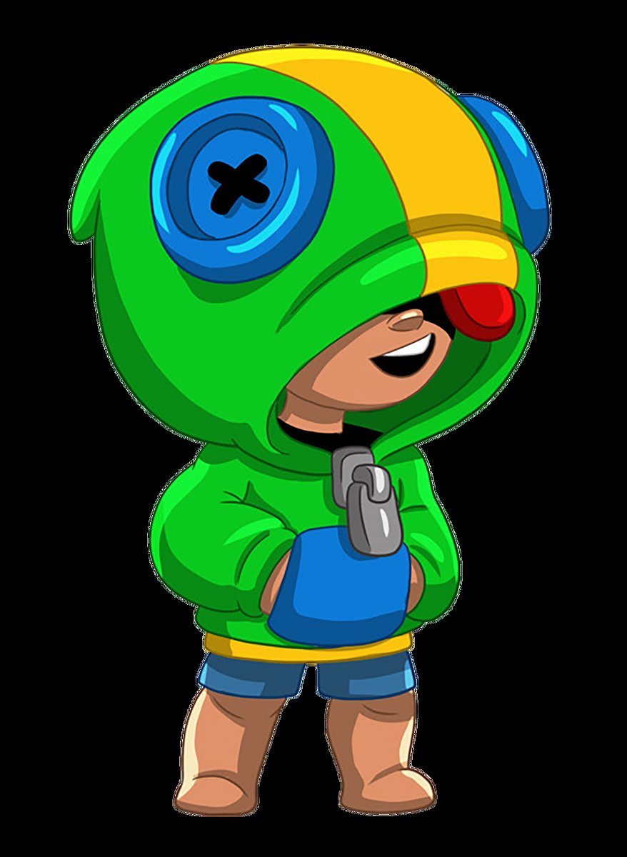 Леон из игры БРАВЛ старс