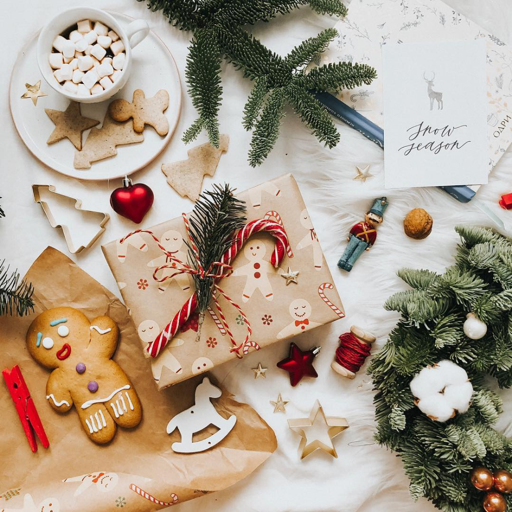 Уютные новогодние раскладки