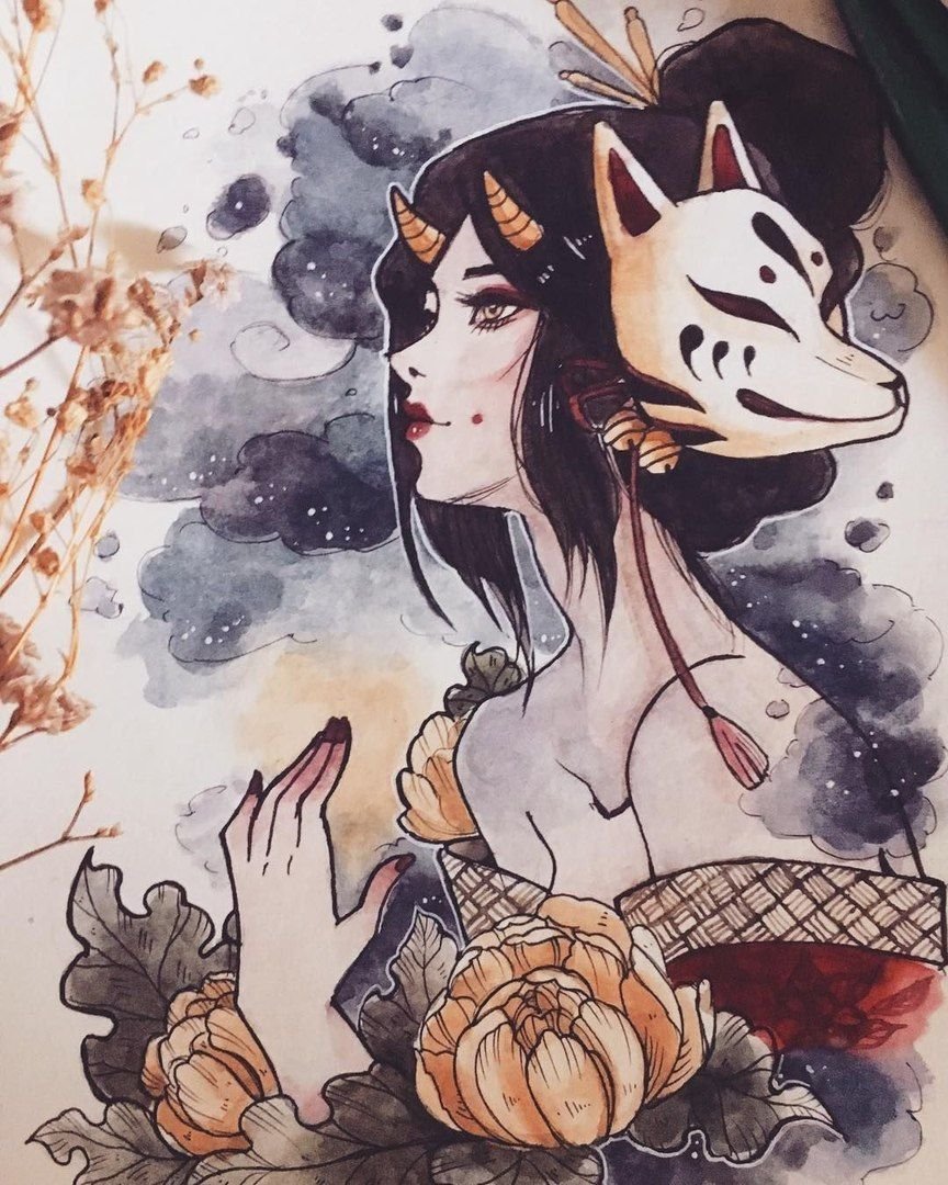 Гейша Кицунэ