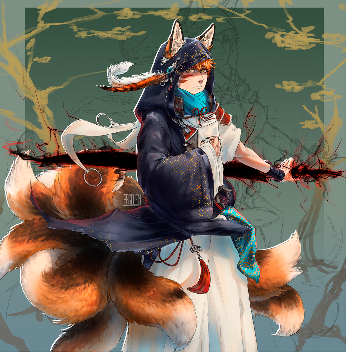 Генко Кицунэ аниме