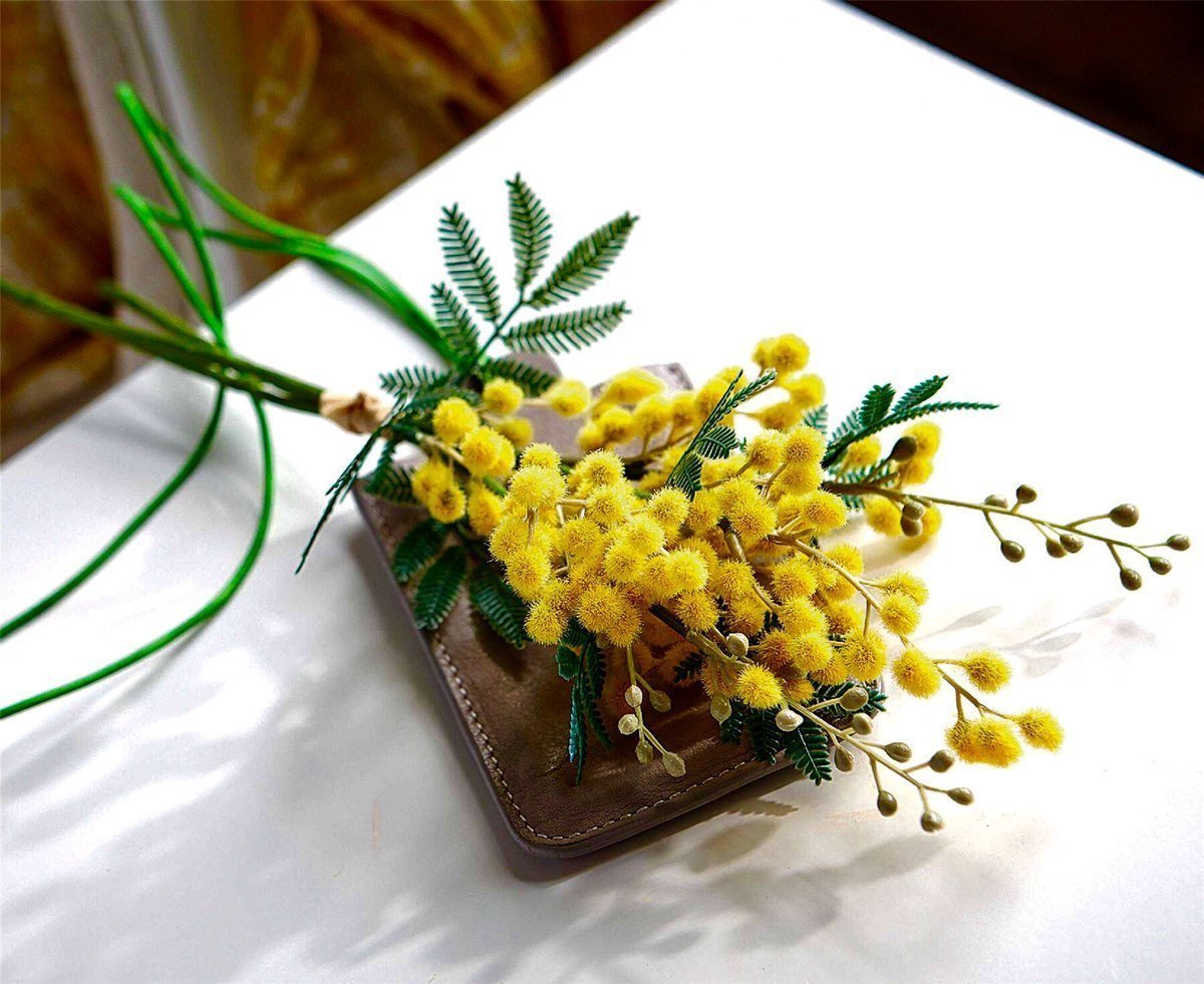 Весенние цветы Мимоза