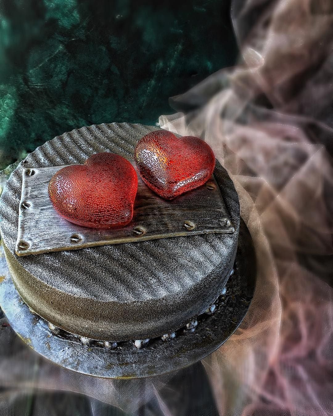 Торт на жестяную свадьбу