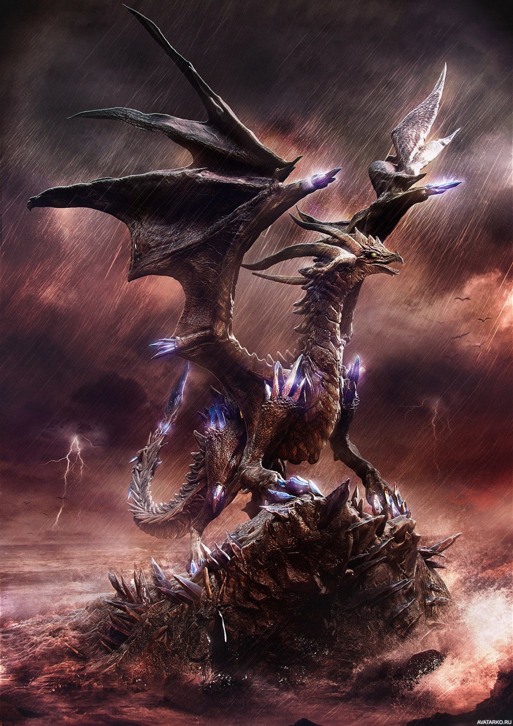 Дракон реалистичный