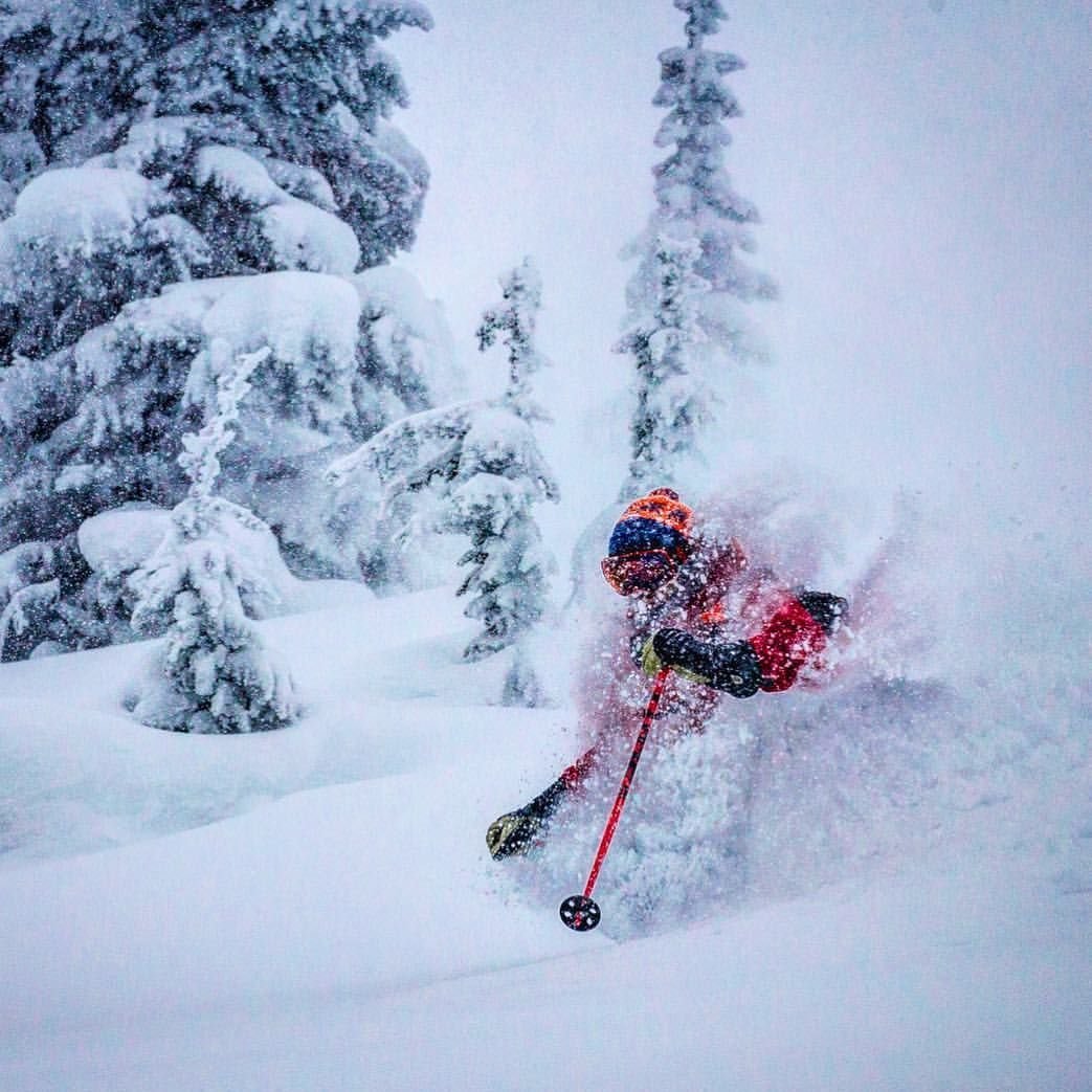 Лыжник мультяшный