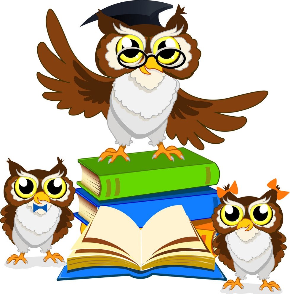 Умная Сова стикер