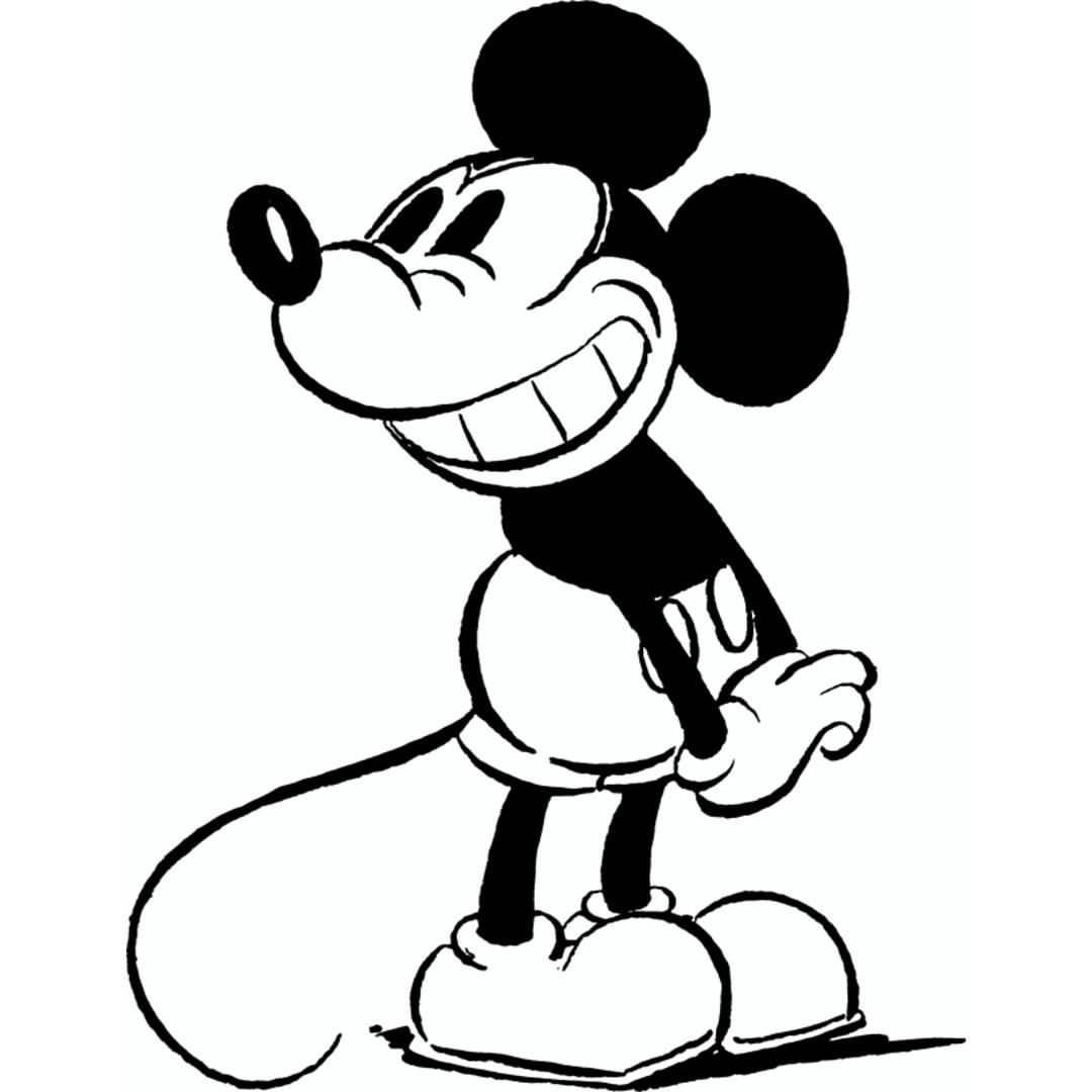 Микки Маус Дисней старый