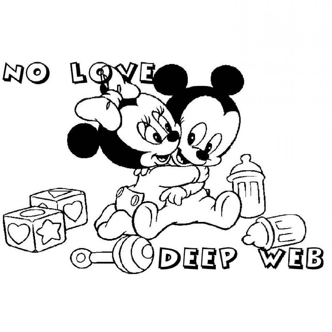 Раскраски для маленьких Мики МАУЗ