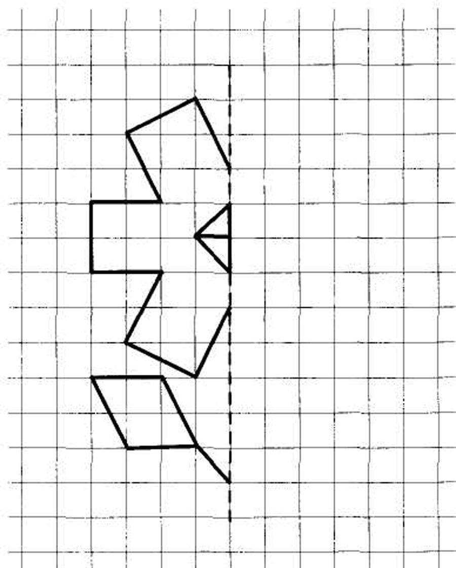 Симметричное рисование для детей