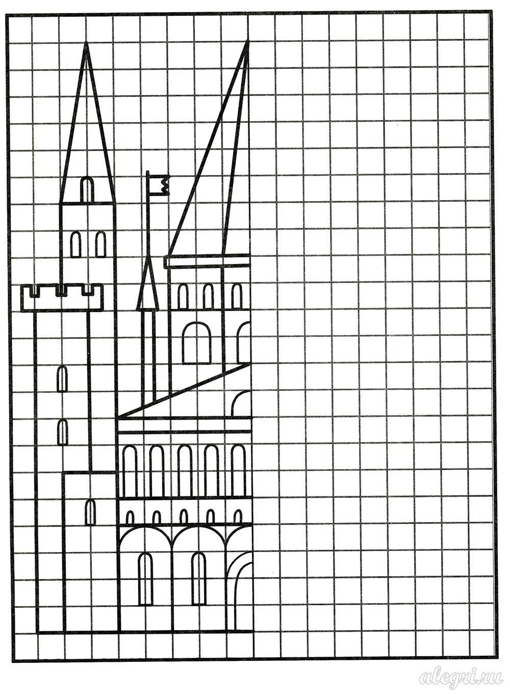 Симметричное рисование бабочки