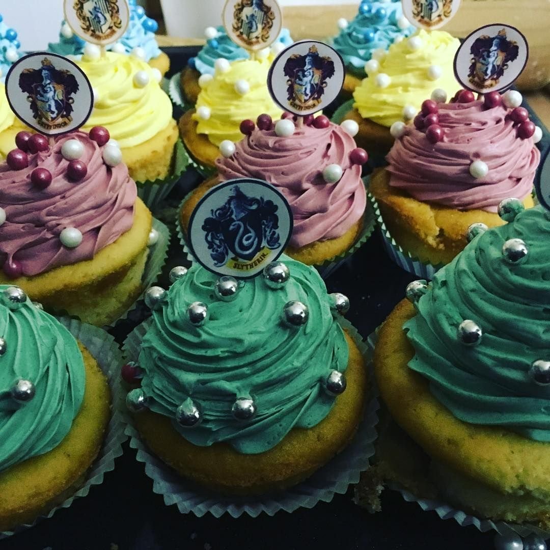 Капкейки Гарри Поттер Слизерин