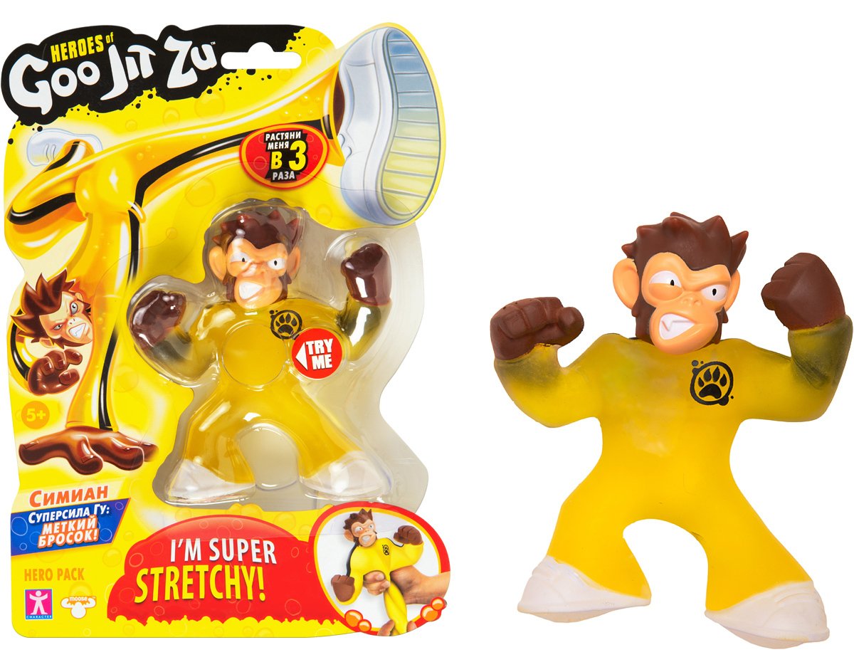 Фуджитсу игрушка тянущаяся фигурка вулфпейн ТМ goojitzu 37335