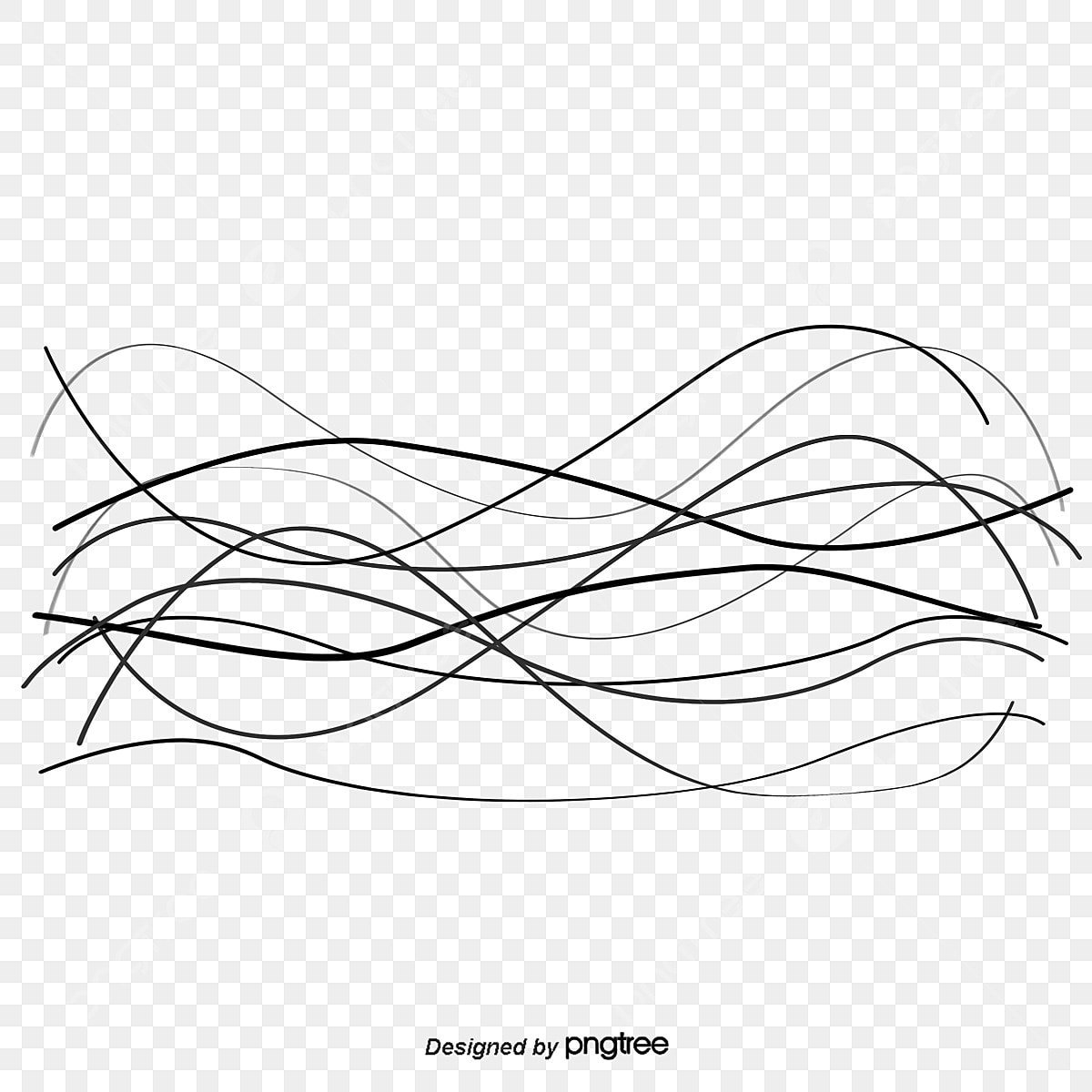 Хаотичные линии плавные