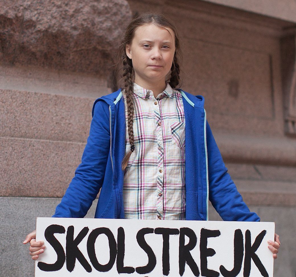 Грета Тунберг пластик Мем