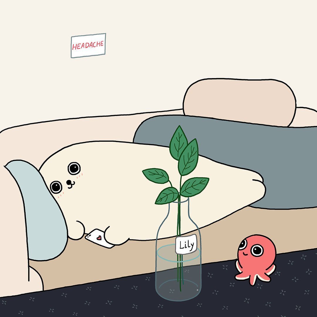 Ленивая тюленька