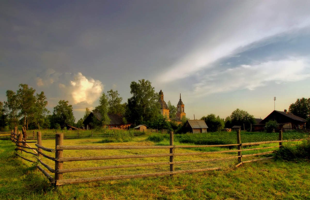 Деревенская улочка