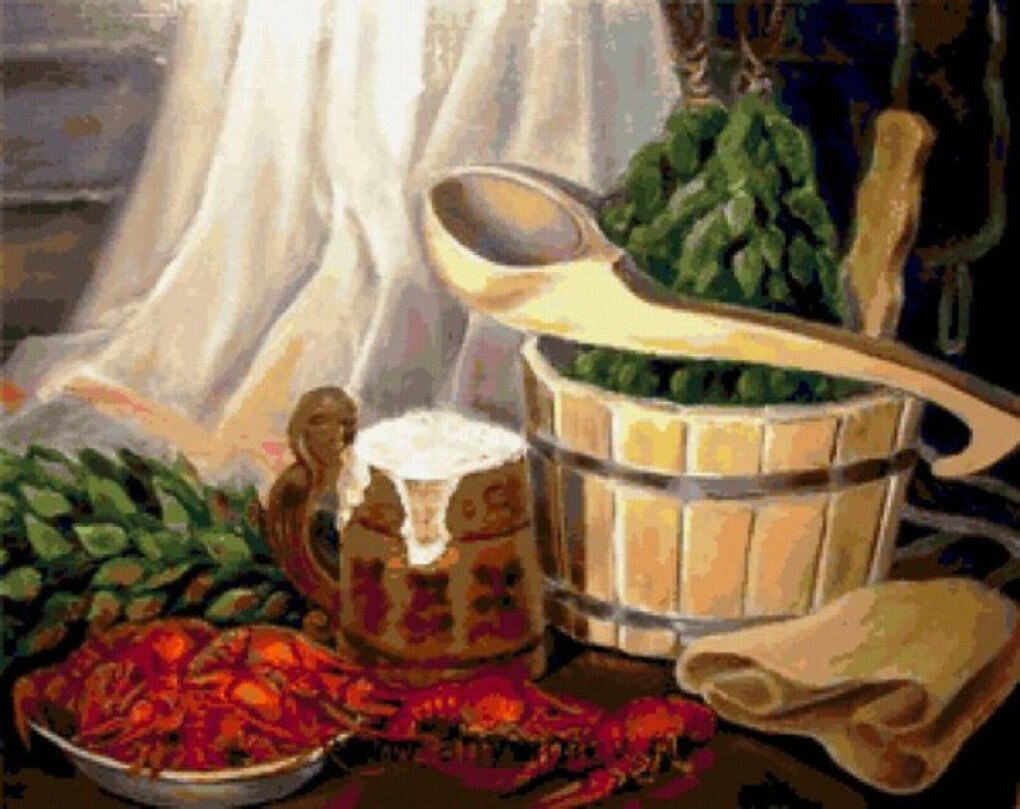 Тема бани в живописи