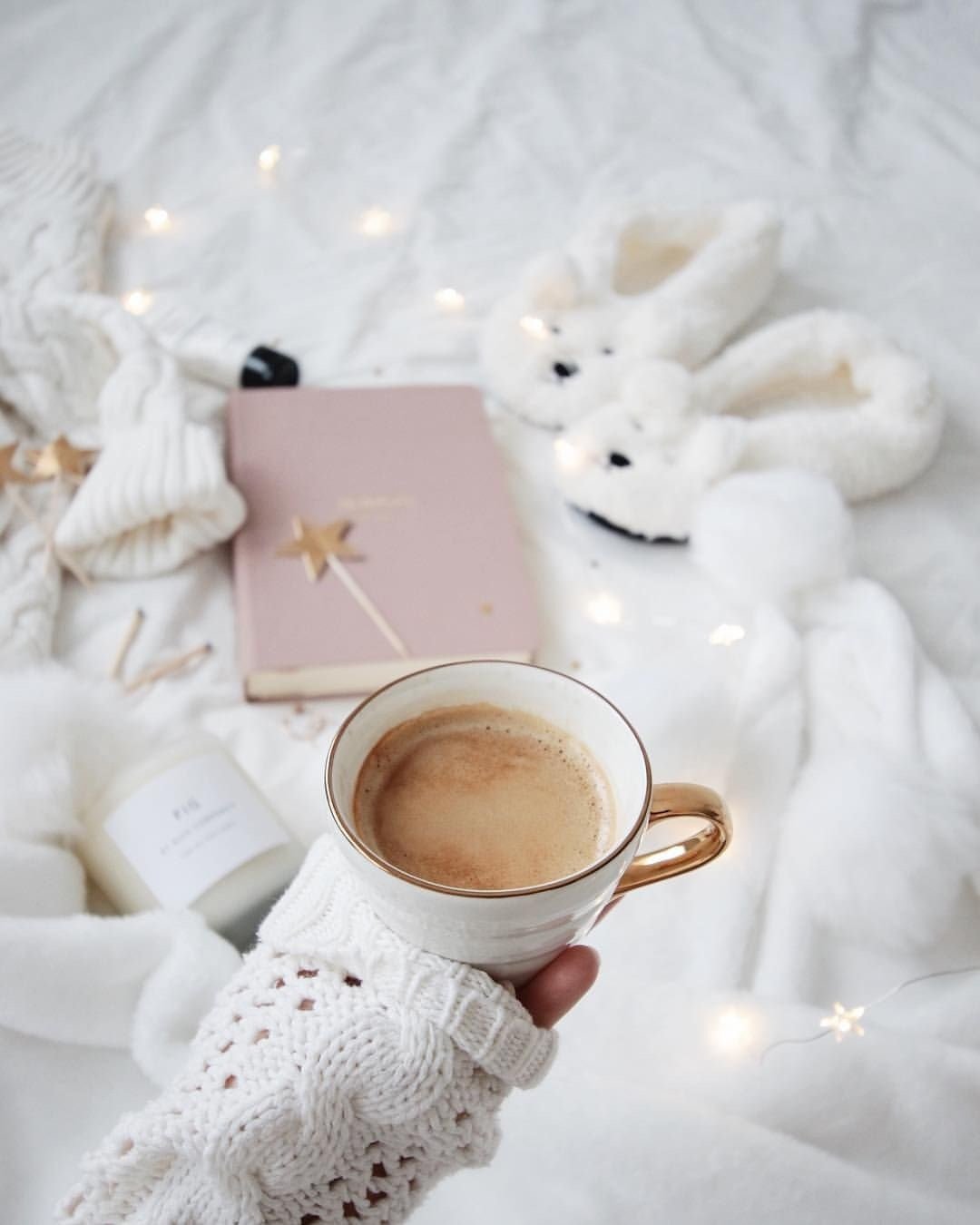 Утренний кофе зимой