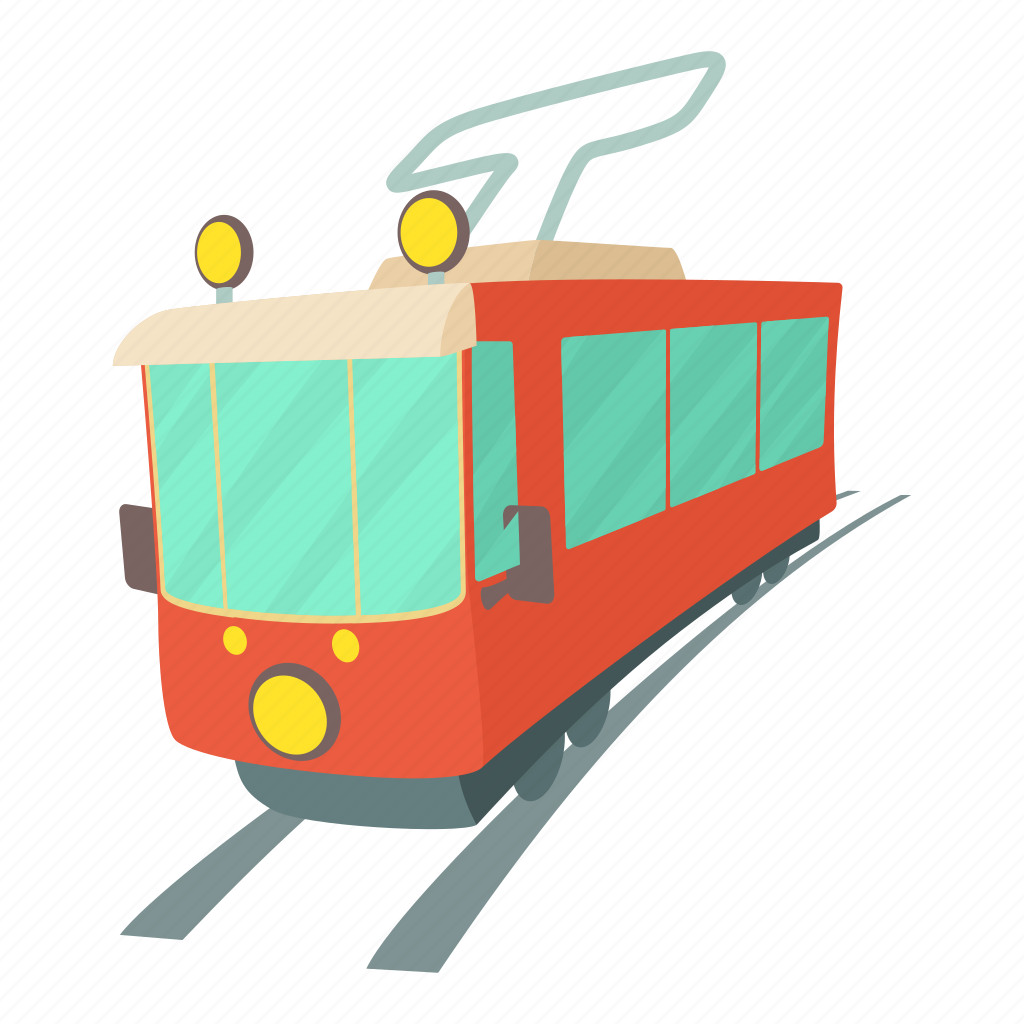 Трамвай клипарт